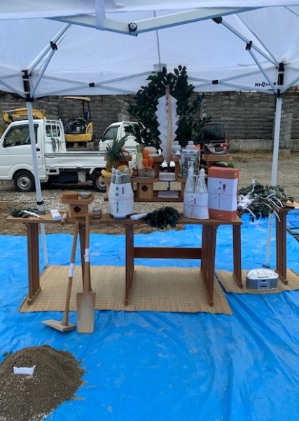 デイサービス施設新築工事　地鎮祭